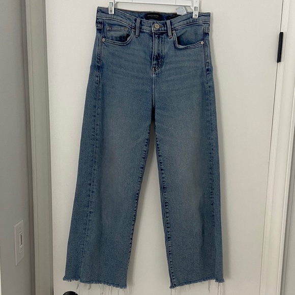 Banana Republic High Rise Wide Leg Jeans - Picture 2 of 13